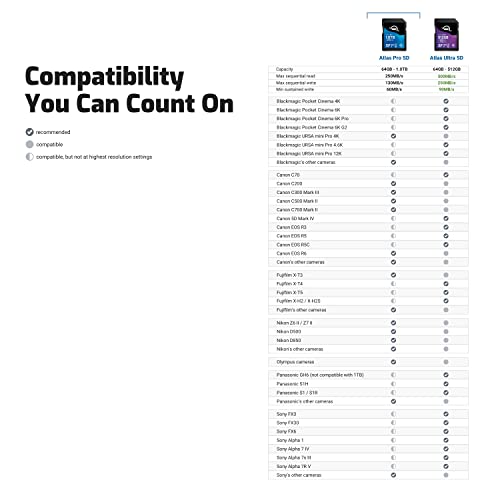 Image of OWC Atlas Pro 64GB SDXC UHS-II V60 Memory Card