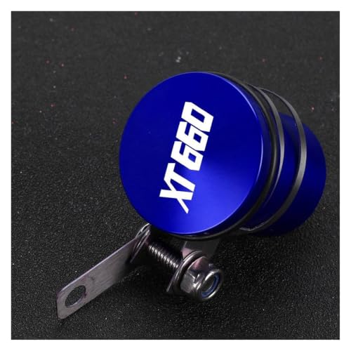 Réservoir de liquide de frein pour Yamaha XT600 bocal d'huile de rechange bleu