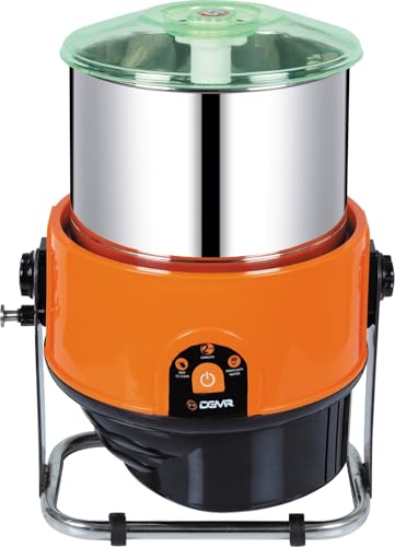 Image of Sowrna Lakshmi Plastic Wet Grinder, Orange