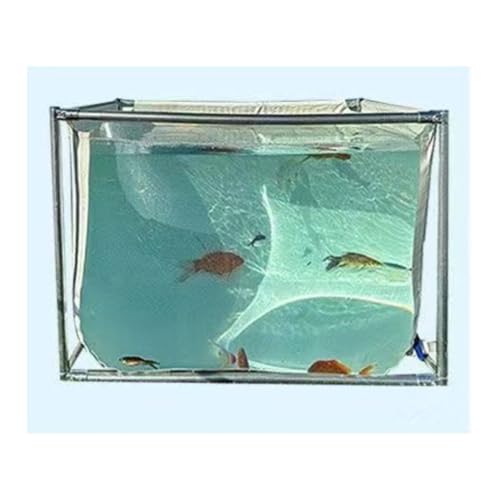 Estanque de peces resistente a la corrosión con protección solar de lona 4