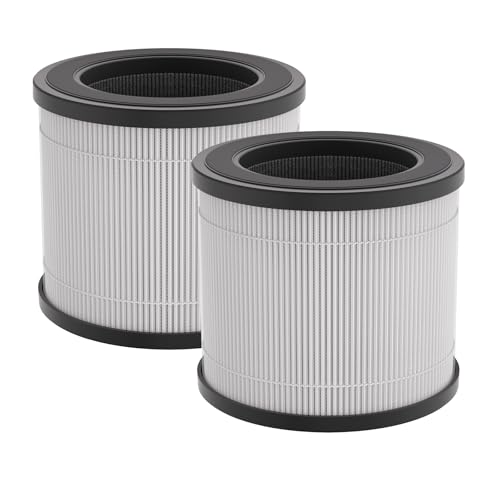 Image of FULMINARE PU-P05 Air Purifier Replacement (2 Pack) Quiet Air Cleaner Filtering Out 99.97% 0.01 Microns, Smoke, Particles