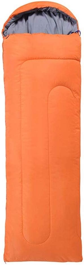 n/a Sleeping Bag, Lightweight Sleep Bags for Adults, for Backpacking,Hiking Traveling (Color : Orange)