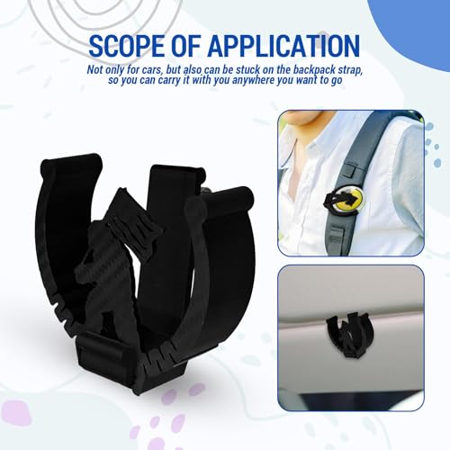 Image of Car Visor Clip Holder for ZYN,Suitable for cans of 2.75 inch*0.78 inch,Universal high-Temperature Resistant Sun Visor Accessories for Bag cansInterior Car Accessories for Organization(ape)