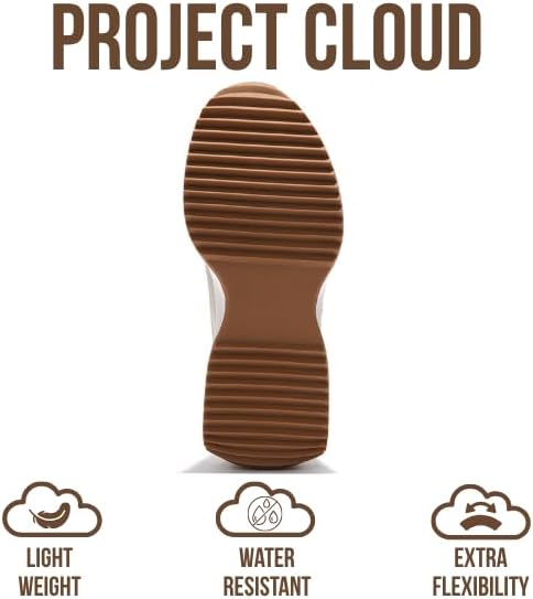 Project Cloud Womens Sneakers - Memory Foam Insole and Lightweight Spring Shoes - Non-Slip Lace Up Trendy Shoes - Fashion Sneakers for Women 2026 (Serena) - Image 5