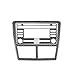 WLDZGGD per Subaru Impreza 2009-2011 Car Center Contral Contorno Bordo E Pannello CD Decorare Adesivi Trim Sticker (Colore : Group A)