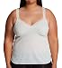 Shadowline Camisole with Stretch Lace Straps 36/Ivory