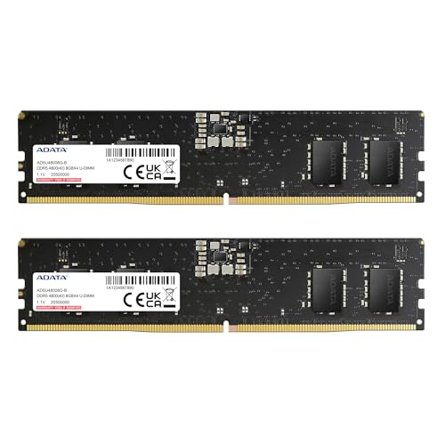 Amazon | 【エイデータ】 PCメモリ DDR5 4800MHz U-DIMM 8GBx2枚