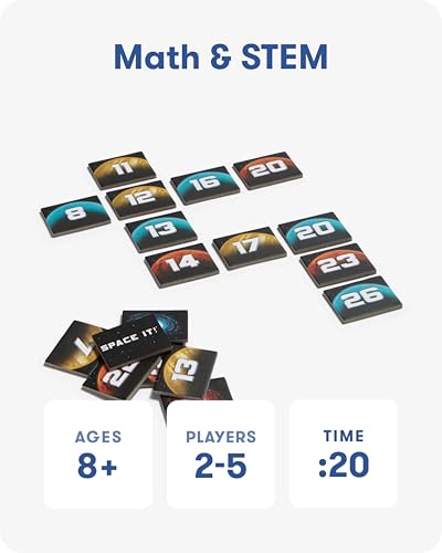 Space It! Juego educativo de matemáticas para niños miniatura 3