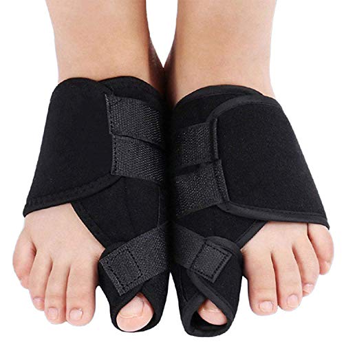 Uarter Big Toe Bunion Splint Hallux Valgus Foot Pain Relief Corrector 2pcs for Left and Right Foot Size L