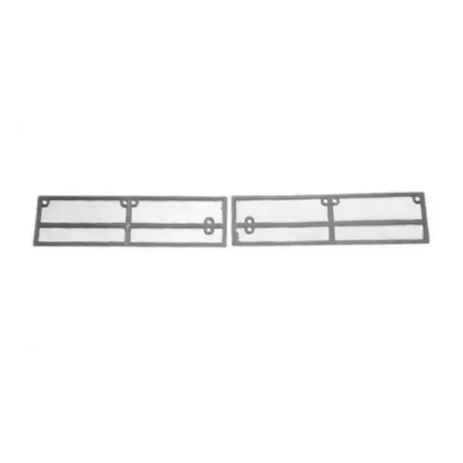 Shuogoufeng Store Siatka na owady na przedni grill samochodowy kompatybilna z Outlanderem 2013-2020 Osłony wentylatora(Down 2 pcs)