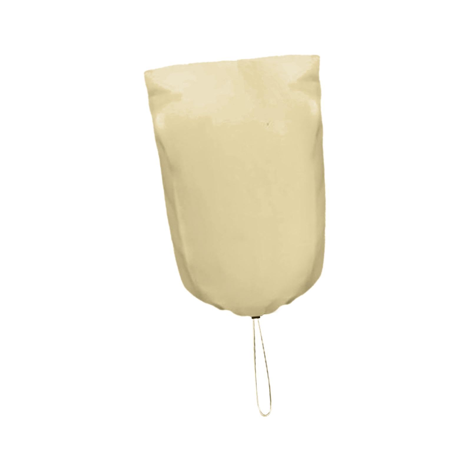 TRENDIVIBE Plant Cover Freeze Protection Breathable Tree Blanket for Shrubs Dwarf Trees Beige L-image-41