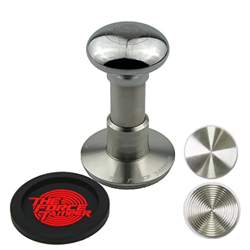 The Force Tamper Automatic Impact Coffee Tamper Extend Set-Mirror AL Handle (Jelly, 58.50mm)