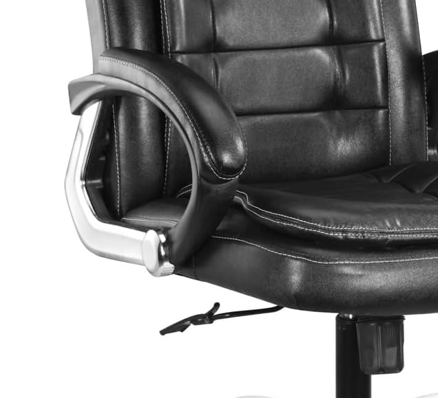 Image of KAZO Chairs Premium Finish High Back Home & Office Chair with Height Adjustable Mechanism, Ergonomically Designed with Back Support, Head Support and Arm Support and Under Thy Support Executive Chair