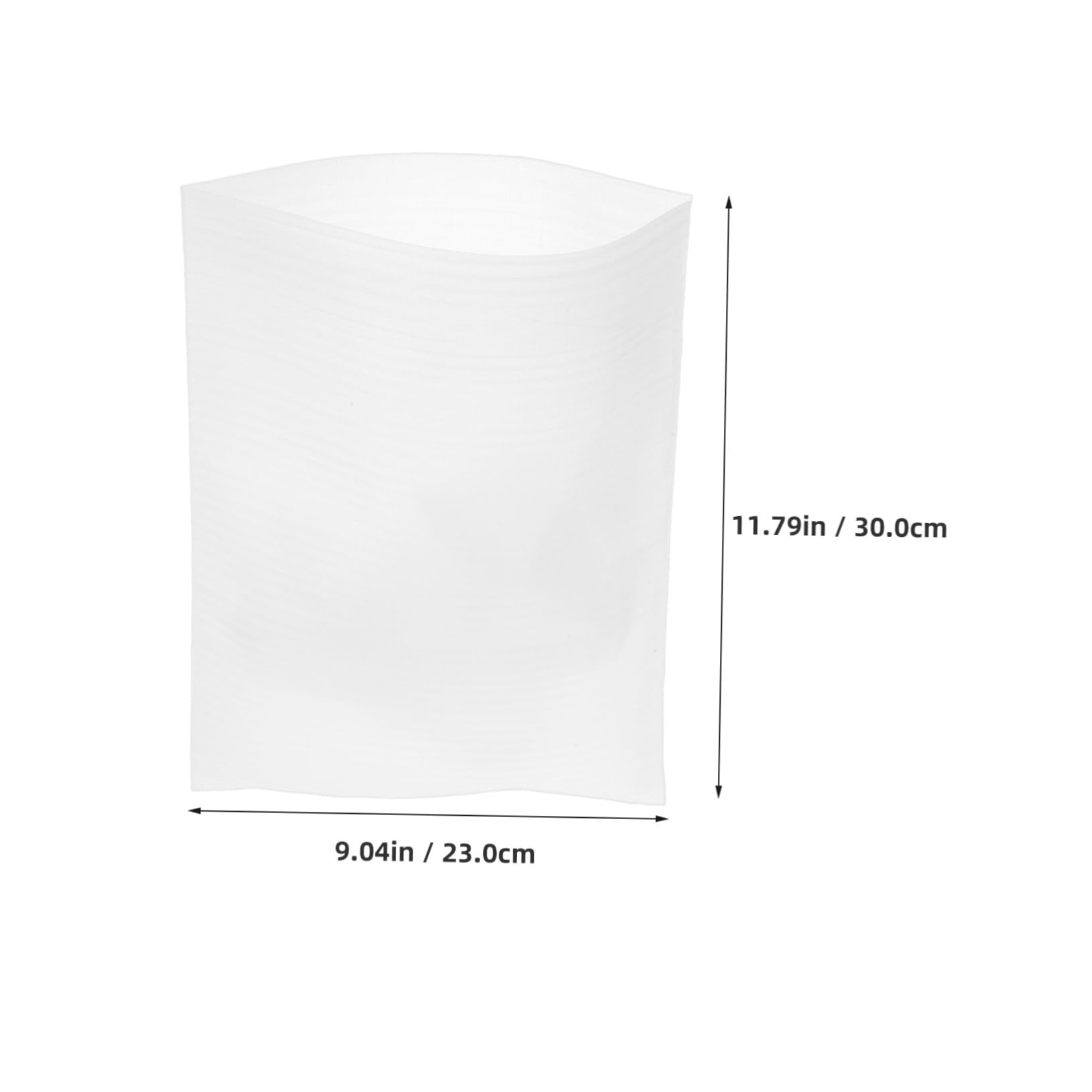 AUTSUPPL Shatterproof Moving Supplies 100pcs Foam Bags Fragile Packing Dish Protection