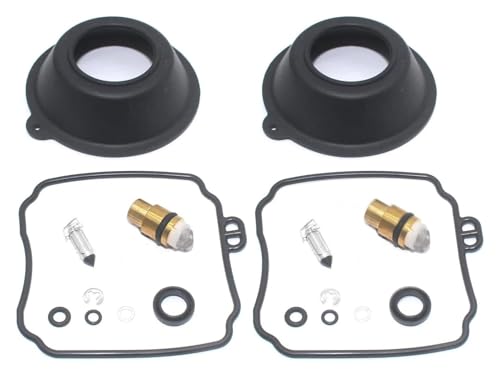 Kit réparation carburateur Yamaha XVS400C Drag Star 1998-2008 avec piston diaphragme