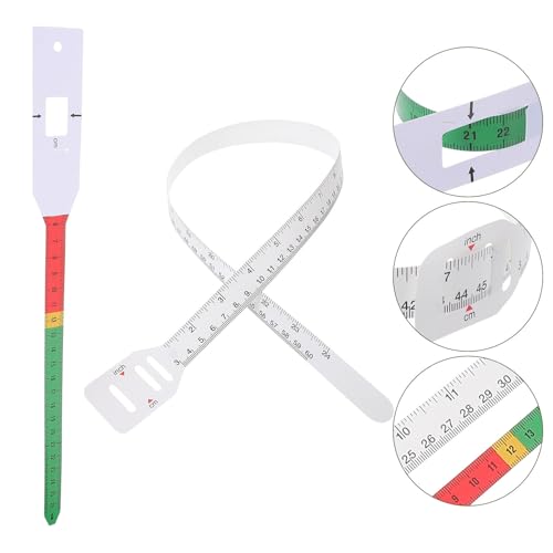 Set de cintas métricas para medir cuerpo y cabeza, 26 cm y 60 cm miniatura 7