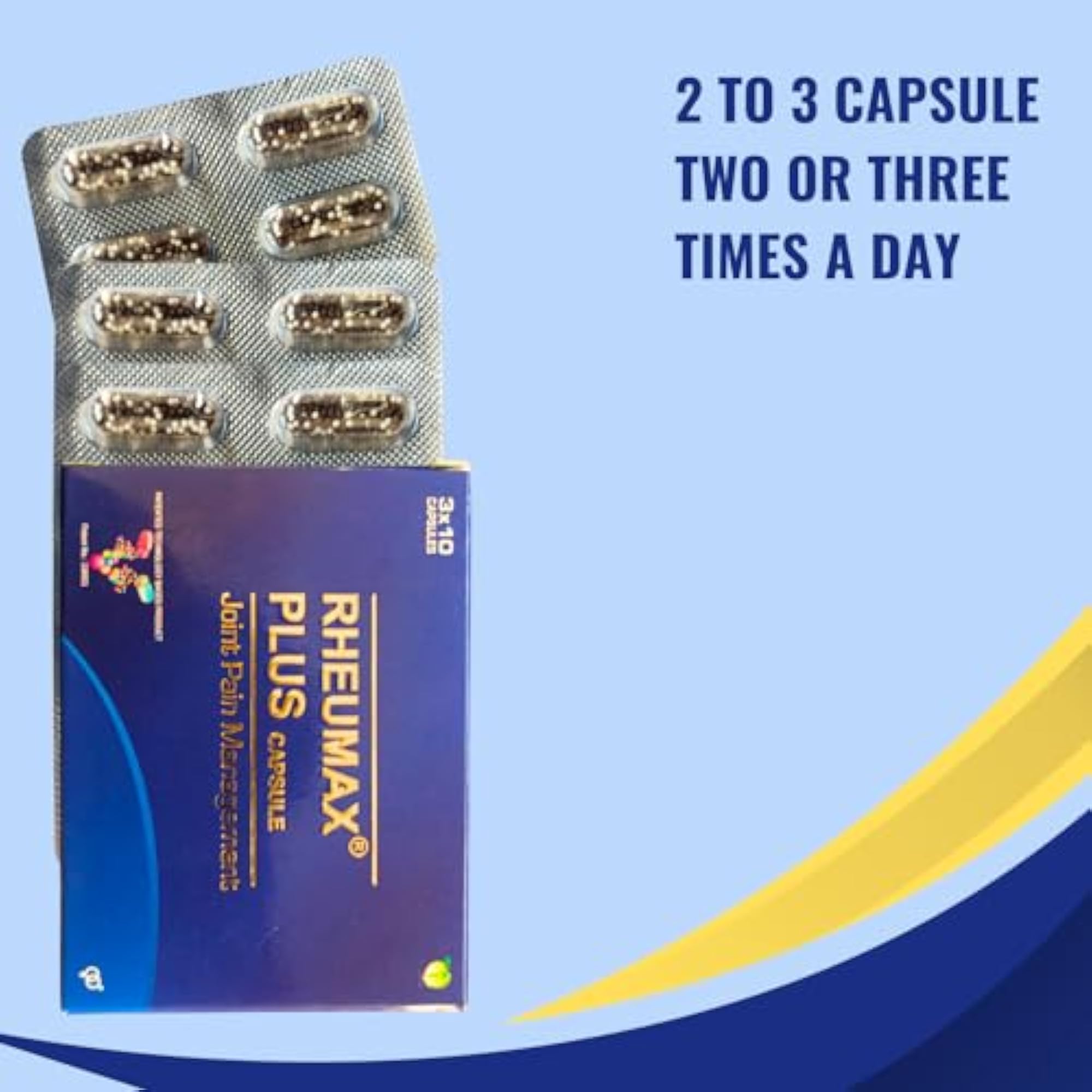 UNIJULES LIFE SCIENCES Rheumax Plus Capsules 60 Capsules