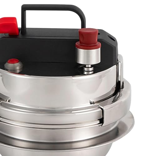 Olla a presión de acero inoxidable 1.2 L miniatura 3