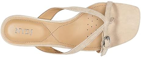 NYDJ Women's Dress Heel Pump, Sand, 8 | Image 3