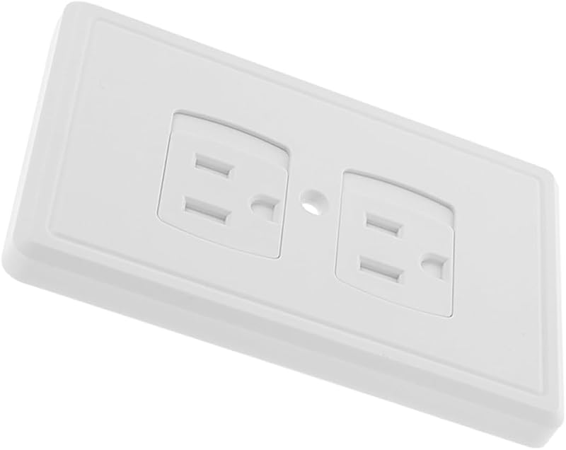 jojofuny Boy Girl Outlet Cover Self-closing Electrical Socket Safety Protector for Boys and Girls Material Easy to Clean Proofing for Home Use