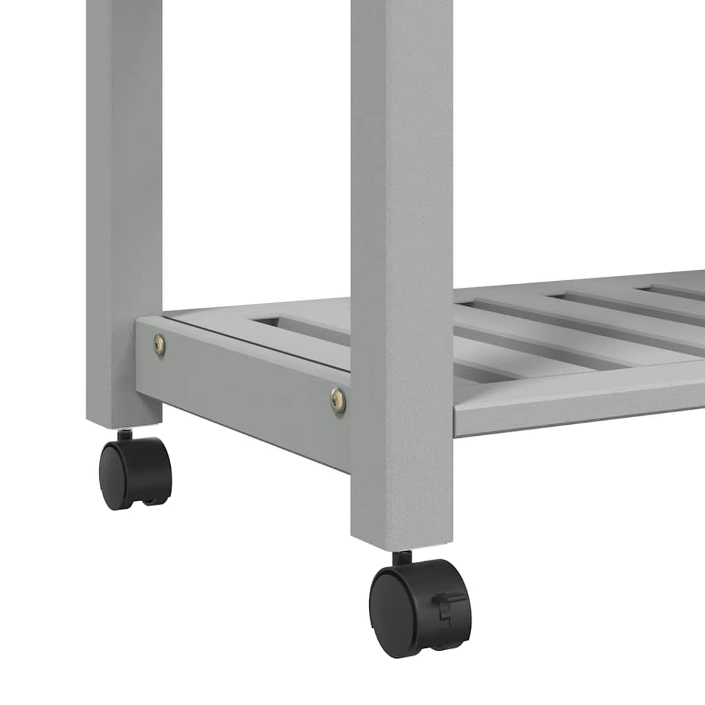 vidaXL Carrello da Cucina MONZA 84x40x88,5 cm in Legno Massello di Pino