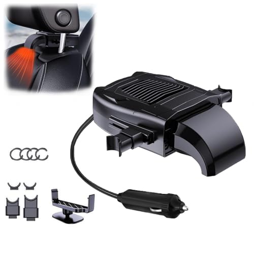 2in1 _bV{[hƃwbhXg̓dړI Ԃ̃q[^[ 150W 12v 360°] KXƓ܂ Mp VK[C^[ ԗpq[^[, Ԓ  ےg h~ @ ~΍ J[pi