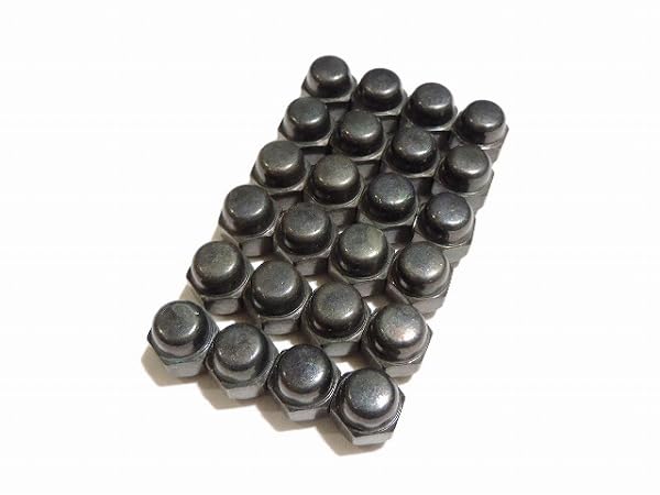 ニッサン純正 純正ホイール用 ナット ブラック 24個入り M12×1.25 袋ナット E25 キャラバン