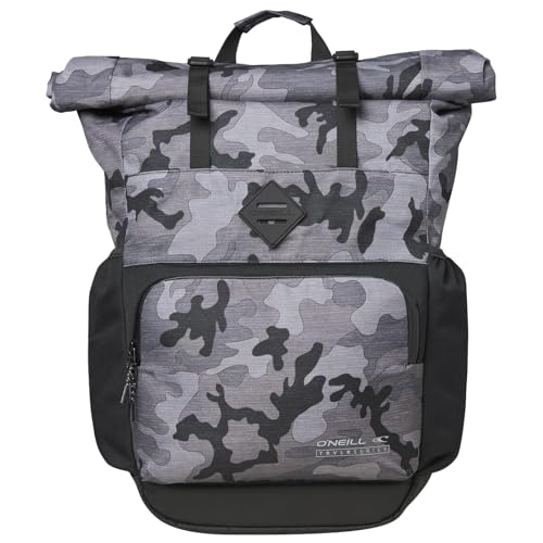 O'NEILL Mens Strike Trvlr 28L Backpack, Black Camo