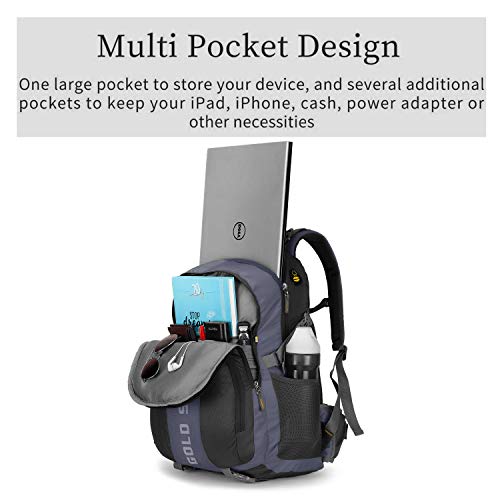 Image of Gold sky Reflex Unisex 45 Ltrs Travel Laptop Backpack (Grey)