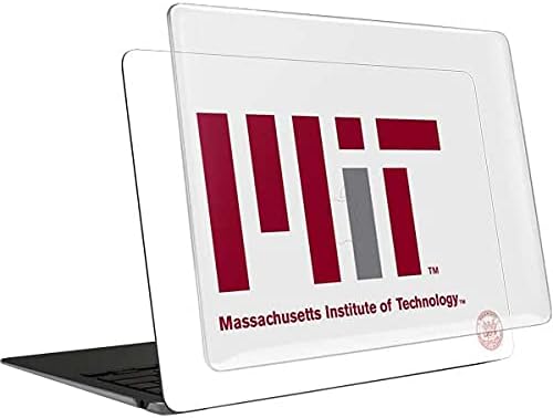 Skinit Case + Skin Compatible with MacBook Air 13in (2020) - Officially Licensed MIT White Logo Design