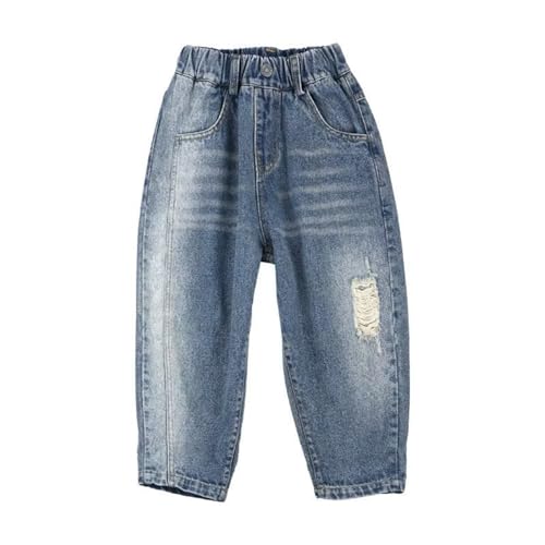 Stylish Boys Ripped Jeans Pants for Casual and Outdoor Activities Versatile Denim Bottoms for Everyday Wear Comfy2