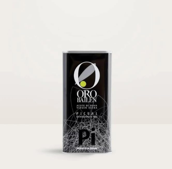 Aceite de Oliva Virgen Extra Picual Lata Pack 3 x 500 ml – AOVE de Jaén – Extracción en Frío – Sabor Intenso y Equilibrado - Oro Bailén - Miaove