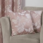 Emma Barclay Butterfly Meadow - Jacquard Cushion Cover in Blush Pink - 17x17 (43x43cm)
