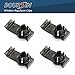 BOURSIN Front Window Regulator Clips Compatible with BMW X5 E53 SAV SUV 3.0i 4.4i 4.6is 4.8is 2000-2006 51338254781 (Pack of 6)