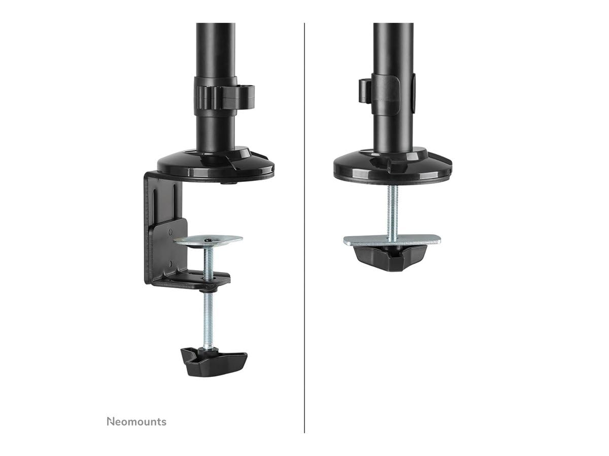 NewStar Neomounts FPMA-D1320SILVER Staffa per schermo piatto per ufficio – Staffa per schermo piatto per ufficio (0 – 180 °)