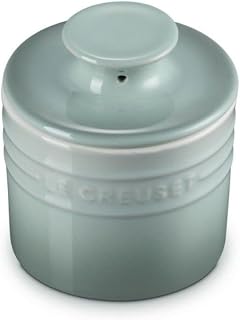 Le Creuset Stoneware Butter Crock, 6 oz., Sea Salt