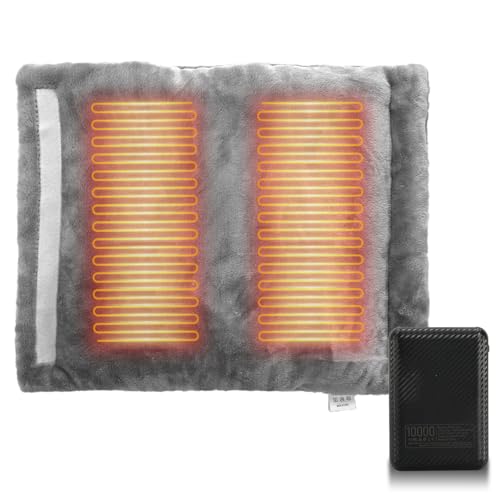 Warm Storm Hand Warmers Pouch, USB Electric Hand Muff Bag Rechargeable 3 Heating Levels with 10000mah Battery Portable Hands Heating Pad for Outdoor Fishing Camping Hiking