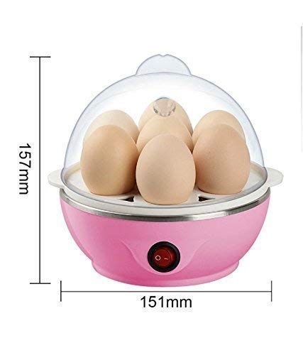 Ovuro Plastic Automatic Off Mini Electric 7 Egg Poacher Steamer Boiler | Multi Color - Image 6
