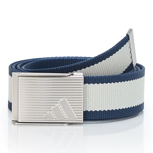 adidas Women's Stripe Web Belt, Collegiate Navy/Wonder Silver, One Size2