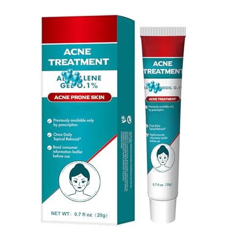 Acne Treatment Cream 20G,Spot Treatment For Face,Anti Acne Scar Removal Cream,Dark Spot Remover for Face,Reduces Blemishes & Breakouts,Pimple Crea-m,Gentle Skin Care,Fast Absorbing