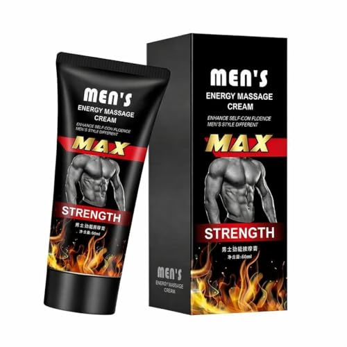 Male Enhancement Cream for Men, Body Gel for Private Part, Men's Re-Vitalize Enlargement Cream, Enhance Size and Performance – Get Bigger Thicker and Stronger (MAX Strenght)