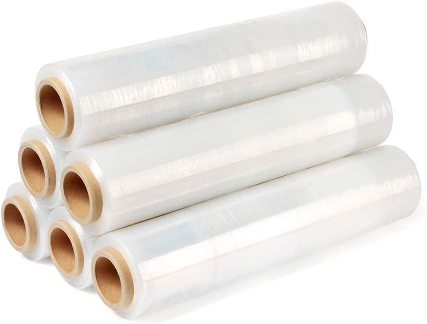 Streç Film 50 cm x 300 mt 17 Mikron 2 kg, (2 Adet) Şeffaf Ambalaj Mobilya ve Palet Paketleme Streci