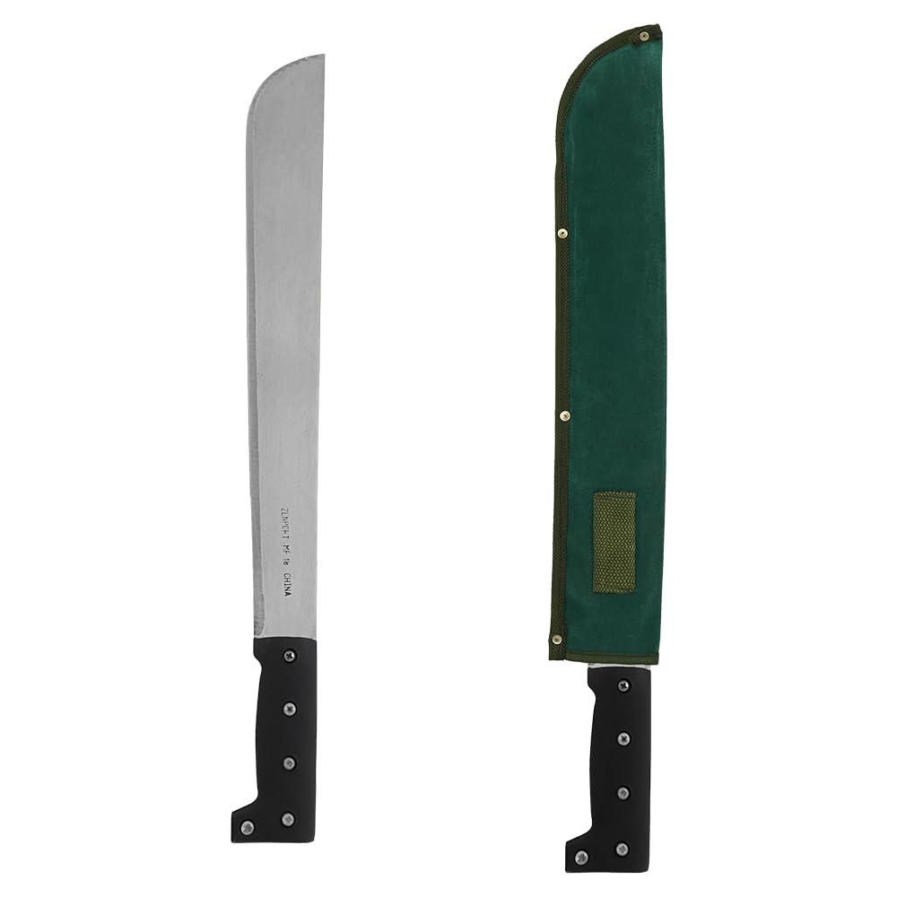 Amazon.com : Zenport MP18 Machete with Sheath, 18-Inch Carbon