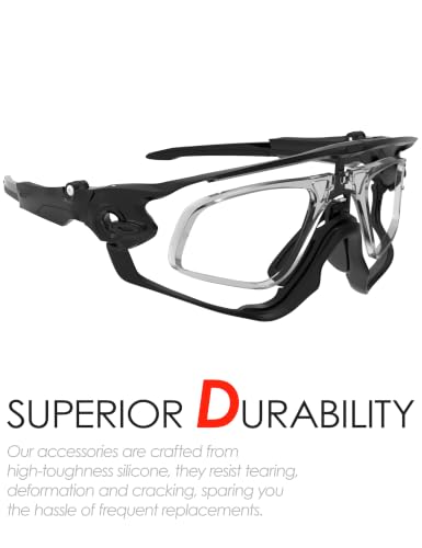 Image of Insert Clip-On Lenses Carrier for Oakley Jaw-breaker OO9290 / Jaw-breaker Asian Fit OO9270, Adaptor Lens Carrier
