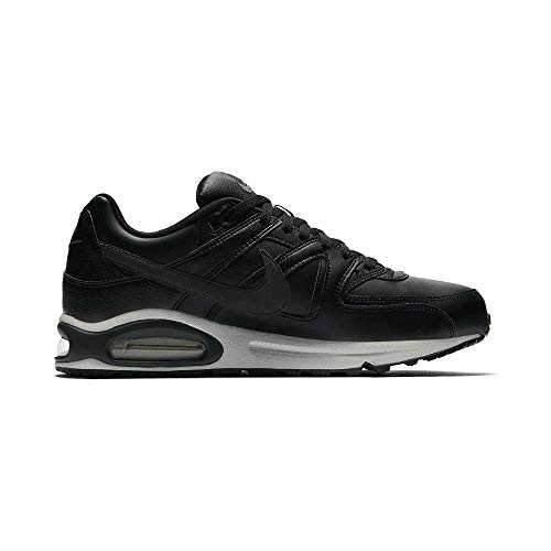 LOCU{visjames} Nike Air Max Command Leather - Scarpe Running Uomo, Multicolore (Black/Anthracite/Neutral Grey 001), 45.5 EU