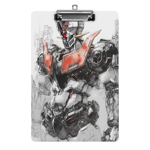 ガンダム アクリル クリップボード A4 バインダー クリップホルダ 資料ケース ァイルボード スケッチボード ライティングパッド おしゃれ かわいい 人気 携帯便利 縦型 厚手ク 文房具 絵画 教室 事務用