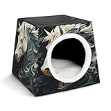 Taille parfaite pour les petits animaux de compagnie : petit nid pour animaux de compagnie adapté aux petits chats, chiens ou petits animaux.