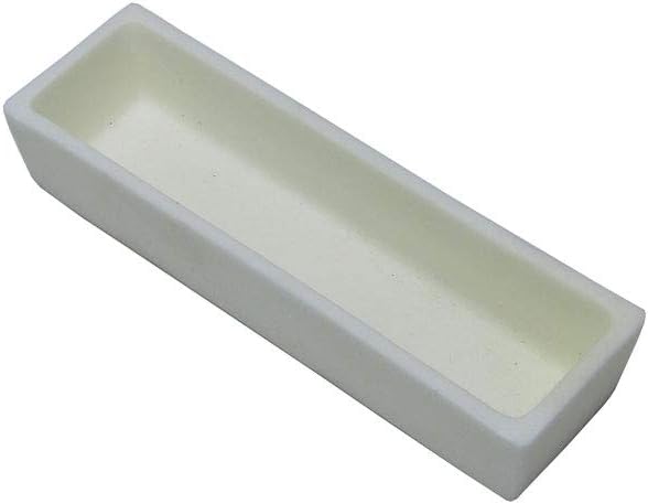 5 pcsx120x60x18mm rectangular crucible 99% pure aluminum boat for lab experiment