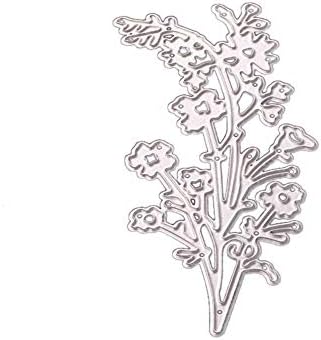 SpirWoRchlan Scrapbooking Cutting Dies, Spring Bloom Flower DIY Metal Cutting Dies Stencil Paper Cards Gift Box Decor