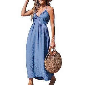 CUPSHE Women Backless Floral Summer...